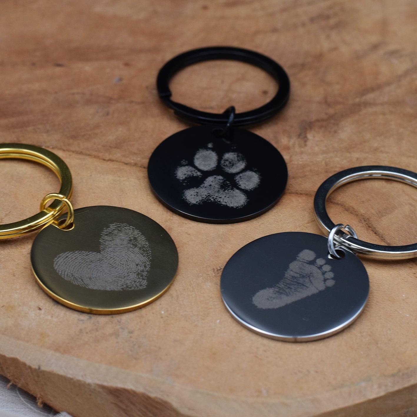 Schlüsselanhänger mit Gravur