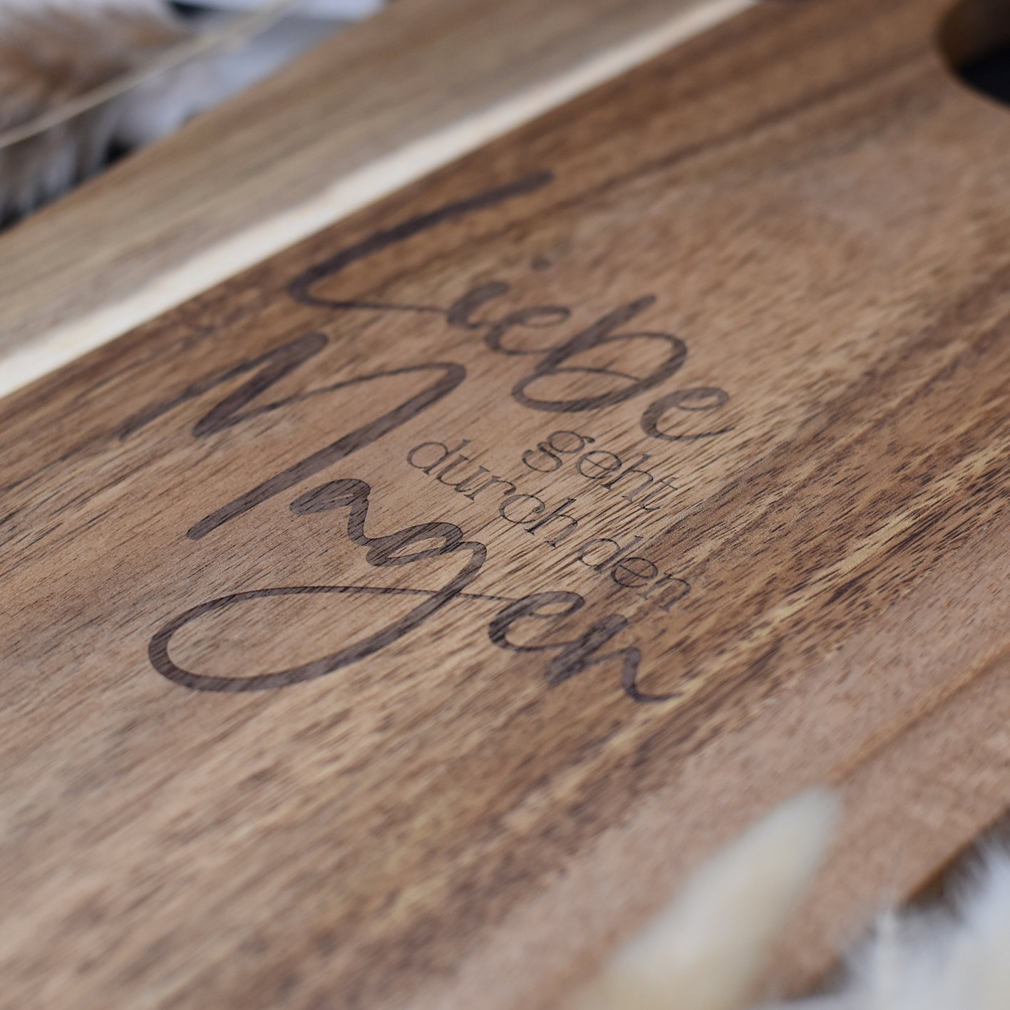 Personalisierbares Servierbrett