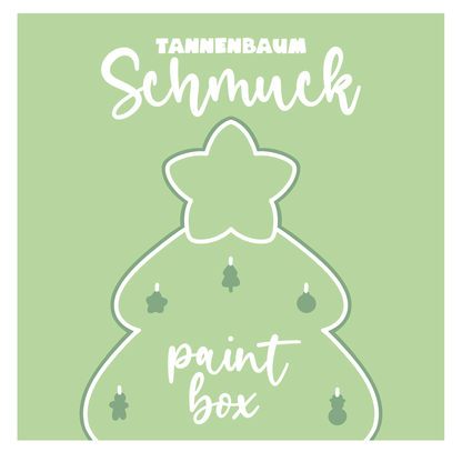 PaintBox Tannenbaum Schmuck
